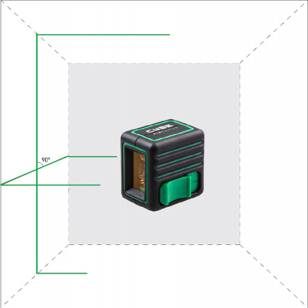 Уровень лазерный Cube MINI Green Basic Edition ADA А00496