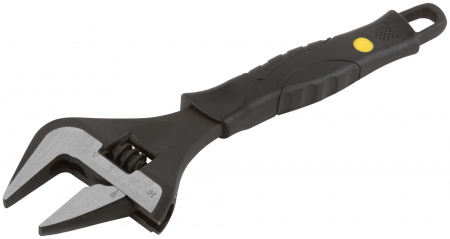 70172 Ключ разводной ''Контур'', узкие губки, шкала, экстра увеличенный захват, ПВХ накладка на ручку 200 мм (39 мм) FIT 