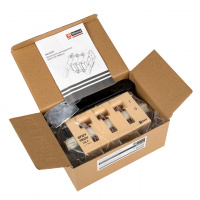 Выключатель-разъединитель ВР32У-31B31250 100А 1 направление с дугогасительными камерами съемная левая/правая рукоятка MAXima EKF uvr32-31b31250