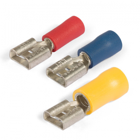 Разъем кабельный плоский изолированный «мама ВРПИ-М 1.5-(6.3) серия ПРОФИ КВТ 59128