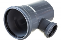 Тройник канализационный 87.5 град. 110 х 50 Политэк 201587