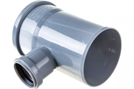 Тройник канализационный 87.5 град. 110 х 50 Политэк 201587