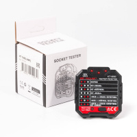 Тестер розеток и УЗО KT 105D серия PROLINE КВТ 79135