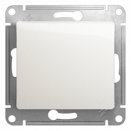 Выключатель одноклавишный, схема 1, в рамку, перламутр Systeme Electric GSL000611
