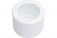 Заглушка 25 полипропиленовая PPR белая Политэк 9000001025