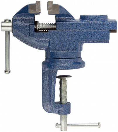 Тиски настольные поворотные усиленные 65 мм (1.7 кг) FIT 59506