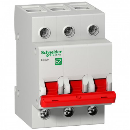 EZ9S16363 Выключатель нагрузки 3-полюсный 63А EASY 9 Schneider Electric 