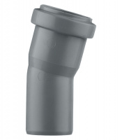 Отвод канализационный 40х15 град. Ostendorf 111100