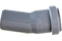 Отвод канализационный 40х15 град. Ostendorf 111100