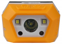 Фонарь светодиодный Рабочие Практик GA-810 налобный аккумуляторный 3Вт сенсорный micro-USB ЭРА Б0052318