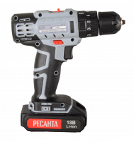 Дрель-шуруповерт аккумуляторная ДА-18-2ЛК-У Ресанта 75/14/6