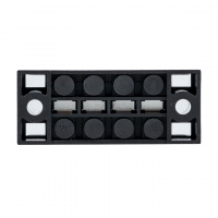 Терминал клеммный TB-1504 до 1.5мм2 15A 4 клеммные пары EKF tb-1504