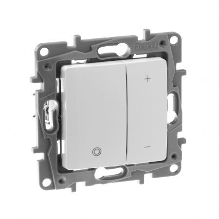 ETIKA Диммер нажимной 400Вт белый Legrand 672218