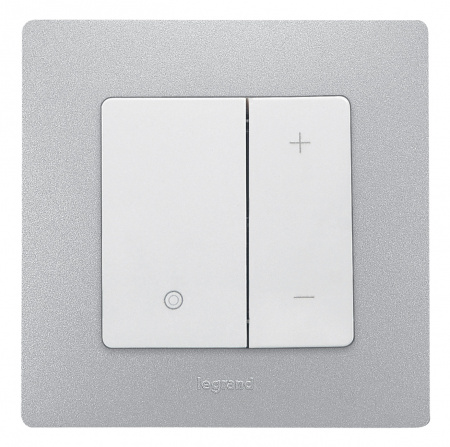 ETIKA Диммер нажимной 400Вт белый Legrand 672218