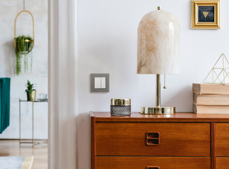 ETIKA Диммер нажимной 400Вт белый Legrand 672218