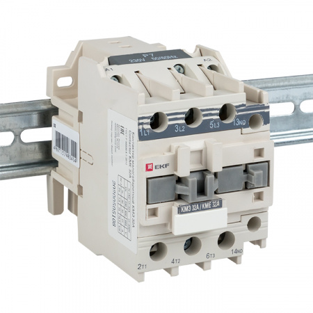 ctr-s-32-380 Пускатель магнитный КМЭ 32А катушка управления 380В АС малогабаритный 1NO EKF 