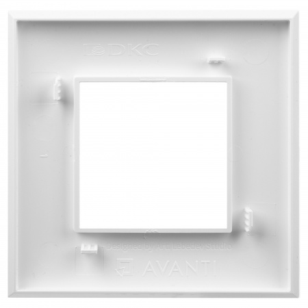 4400902 Avanti Рамка ARTLEBEDEV ''Белое облако'' 2 модульная DKC 