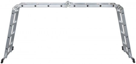 65450 Лестница-трансформер алюминиевая, 4 секции х 4 ступени, вес 13.2 кг FIT РОС 