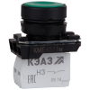 248247 Кнопка КМЕ4511м-зеленый-1но+1нз-цилиндр-IP54- КЭАЗ 