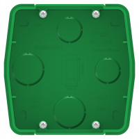 BLANCA скрытой установки коробка монтажная д/силовых розеток, зеленый Systeme Electric BLNMK000001