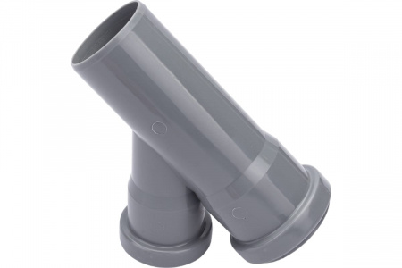 Тройник канализационный 45 град. 50 х 40 Политэк 205445