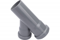 Тройник канализационный 45 град. 50 х 40 Политэк 205445