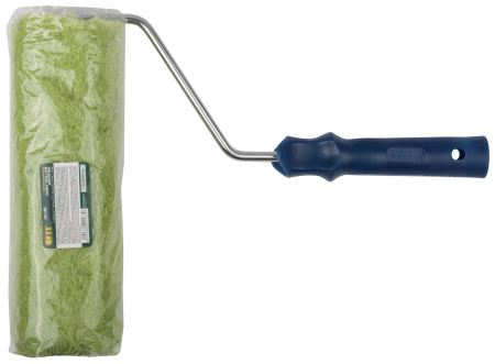 Валик полиакриловый нитяной зеленый Профи, бюгель 8 мм, диаметр 58/94 мм, ворс 18 мм, 230 мм FIT 02188