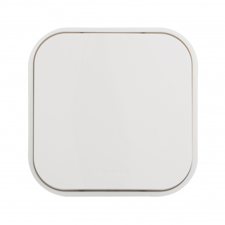 782204 Quteo Переключатель одноклавишный наружный белый 10А Legrand 