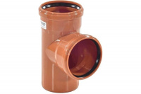 Тройник двухраструбный 87 град. 160 для наружной канализации Ostendorf 222400