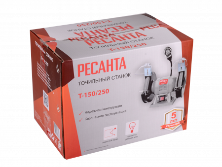 Точильный станок Т-150/250 Ресанта 75/7/2