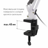 Светильник настольный на струбцине белый N-121-E27-40W-W ЭРА C0041455