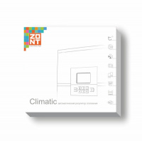 Регулятор ZONT Climatic 1.3 погодозависимый автоматический GSM / Wi-Fi  (1 ГВС + 3 прямых/смесительных контура) Zont ML00004486