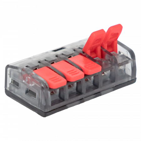 Клемма СМК 221-415 5 отверстий 0.2-4.0 мм2 (50 шт.) PROxima EKF plc-smk-221-415