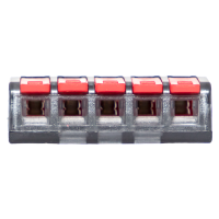 Клемма СМК 221-415 5 отверстий 0.2-4.0 мм2 (50 шт.) PROxima EKF plc-smk-221-415