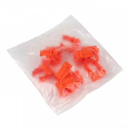 Крепеж-клипса оранжевая d16мм Plast PROxima(10шт) EKF derj-z-16o