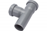 Тройник канализационный 87.5 град. 40 х 40 Политэк 204087