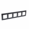 ETIKA Рамка 5 постов антрацит Legrand 672585