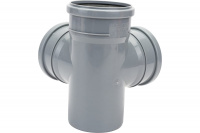 Крестовина двухплоскостная 87.5 град. 110 х 110 х 110 Политэк 1201102