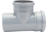 Крестовина двухплоскостная 87.5 град. 110 х 110 х 110 Политэк 1201102