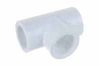 9000000420 Тройник полипропиленовый PPR 20мм белый Политэк 