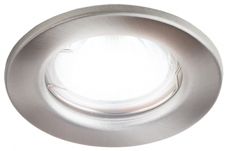 Светильник штампованный MR16.12V/220V. 50W сатин никель ST1 SN ЭРА C0043800