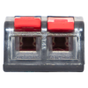 Клемма СМК 221-412 2 отверстия 0.2-4.0 мм2 (100 шт.) PROxima EKF plc-smk-221-412