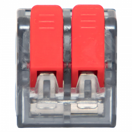 Клемма СМК 221-412 2 отверстия 0.2-4.0 мм2 (100 шт.) PROxima EKF plc-smk-221-412