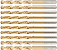 Сверло по металлу Cutop Profi с титановым покрытием, 5х86 мм (10 шт) CUTOP 52-447