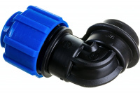 Отвод ПНД компрессионный ВР 25 х 3/4' Политэк 50022534