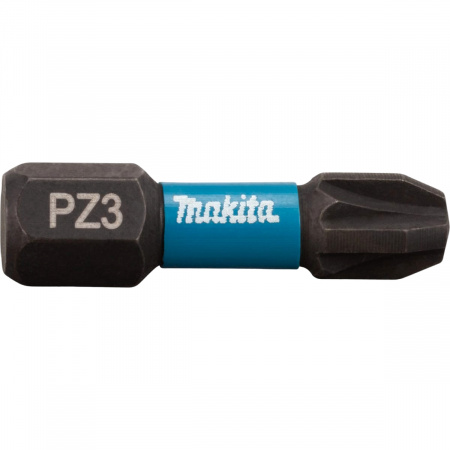 Насадка бита Impact Black PZ3, 25 мм, C-form, 2 шт. Makita B-63650