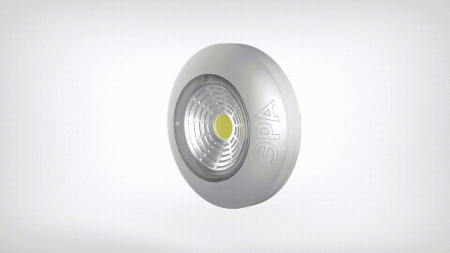 Фонарик подсветка мощный туристический кемпинговый на липучке на батарейках 3хААА в палатку, 3 штуки SB-504 Аврора ЭРА Б0031043