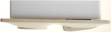 GSL000276 Блок: розетка + выключатель трехклавишный бежевый Systeme Electric 