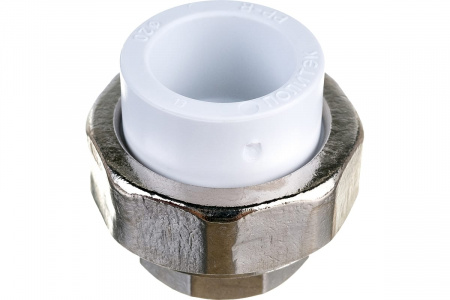 Муфта полипропиленовая PPR разъемная ВР 40 х 11/4' Политэк 7000140114