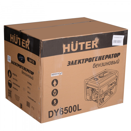 Генератор бензиновый DY6500L Huter 64/1/6